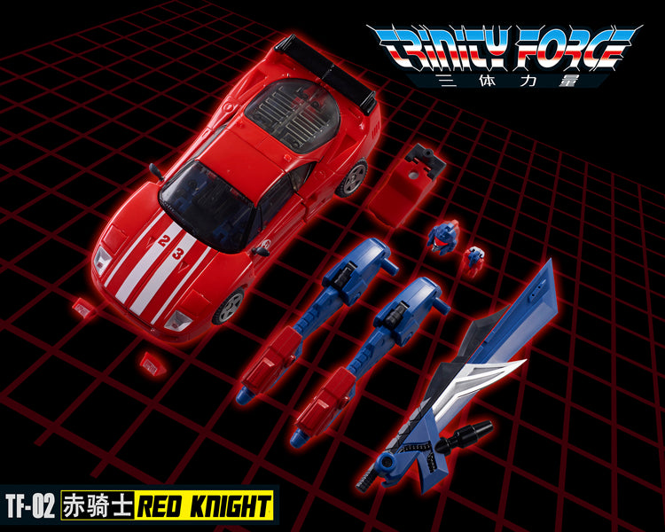 TFC TOYS - Trinity Force - TF-02 - Red Knight TFC TOYS - TOYBOT IMPORTZ