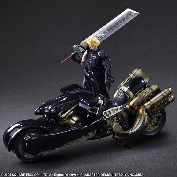Final Fantasy VII - Cloud Strife & Fenrir Play Arts Kai Action Figure Set