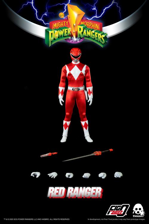 Mighty Morphin Power Rangers:  Red Ranger 1/6 Scale Figure