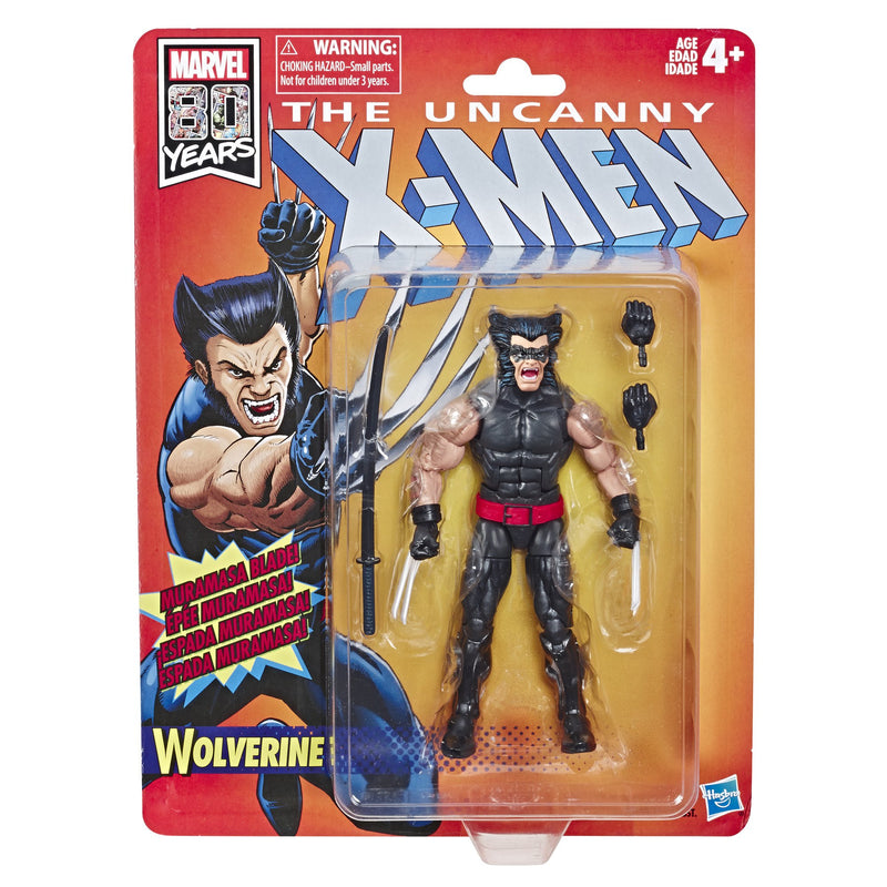 Marvel Legends - X-Men Retro Wave 1: Wolverine HASBRO - TOYBOT IMPORTZ
