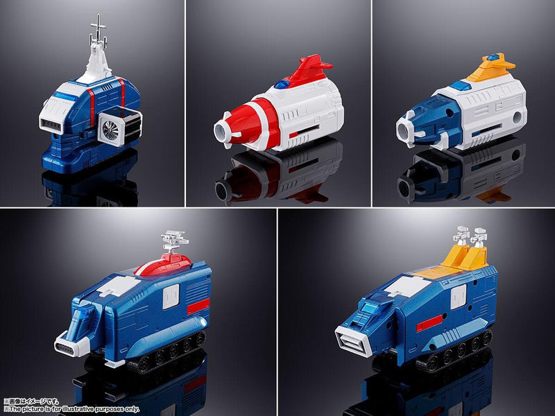 Soul of Chogokin – GX-88 Armored Fleet Dairugger XV [Restock] Bandai - TOYBOT IMPORTZ