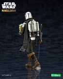Star Wars: The Mandalorian - Mandalorian & Grogu  W/Beskar Staff ArtFX+ Statue