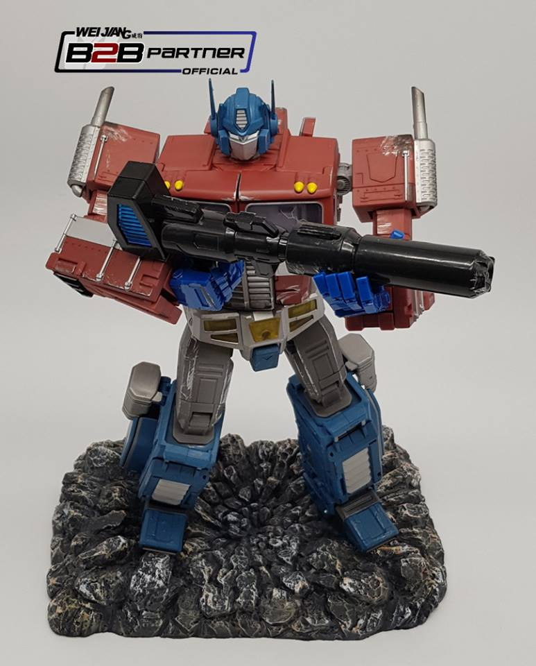 Wei Jiang - MPP10Z Commander [Battle Damage with exclusive base] WEI JIANG - TOYBOT IMPORTZ