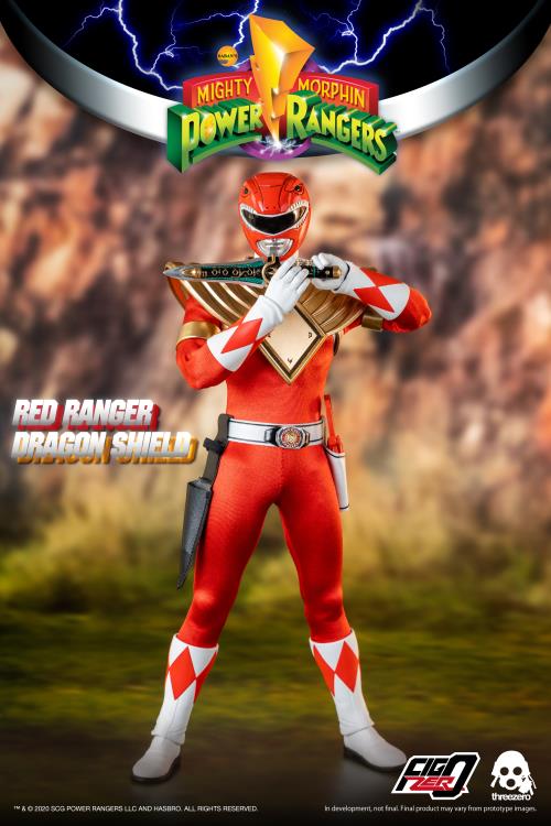 Mighty Morphin Power Rangers:  Dragon Shield Red Ranger 1/6 Scale Figure