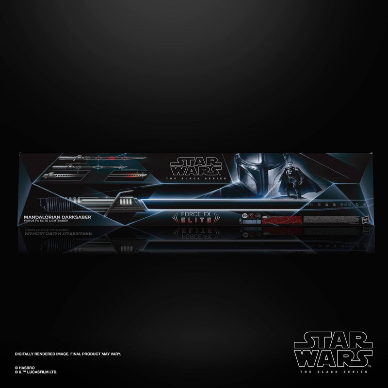 Star Wars -  The Black Series: Mandalorian Darksaber Force FX Elite