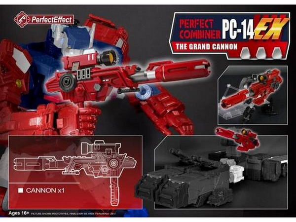 Perfect Effect PC-14EX - Grand Cannon Perfect Effect - TOYBOT IMPORTZ