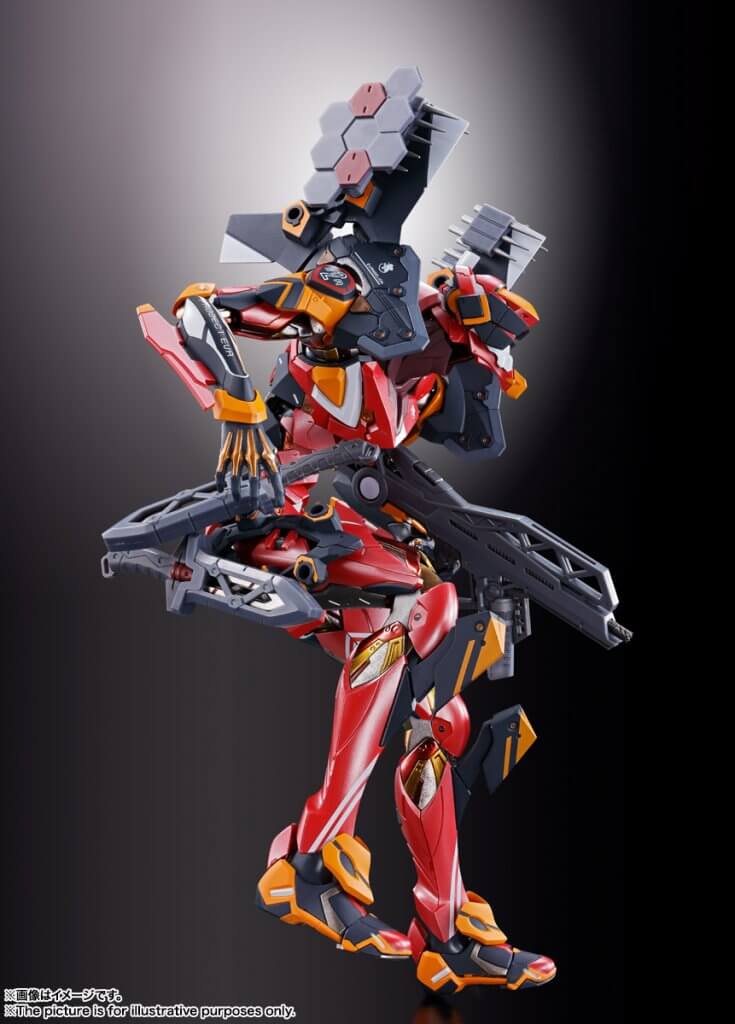 METAL BUILD - Evangelion EVA-02 Production Model Bandai - TOYBOT IMPORTZ