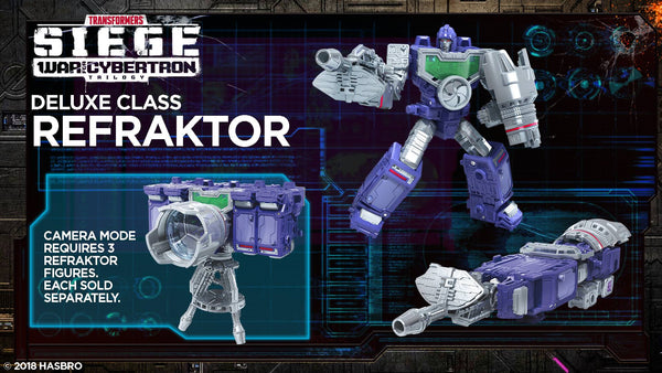 Transformers WFC Siege - Deluxe Refraktor HASBRO - TOYBOT IMPORTZ